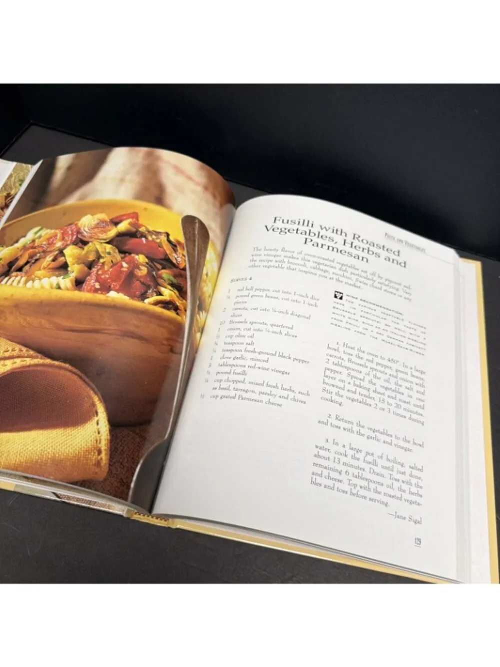 Pasta Cookbook From Food & Wine Books Italian Recipes Illustrated HC